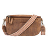 “Iowa” Bolsa Crossbody Feminina em Couro