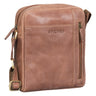 "Memphis" Bolsa Pequena de Couro Masculina Transversal Elegante