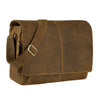 "Alex" Bolsa Vintage de Couro – Pasta Executiva Masculina e Feminina