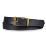 Cinto de Couro Homem Preto 34 mm encurtável