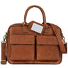 "Carlo" Bolsa para portátil de couro masculino