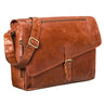B-WARE "Merlin" Saco de Pele Vintage Shoulder Ladies Men