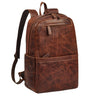 "Brighton" Mochila grande em pele XL Mochila de negócios
