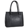 "Janita" Bolsa Ombro Feminina Grande Couro Compartimento Laptop 15,6"