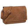 B-WARE "Alex" Vintage Leather Bag Homens Mulheres