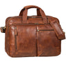 "Arnold" Espaçosa Bolsa Portátil Pele