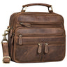 „Veland“ Vintage Messenger Bag Para Homens Couro Pequena Bolsa Câmera