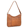 "Katharina" Bolsa Hobo Feminina Couro Trançado Elegante