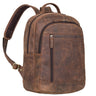 "Fred" Mochila de negócios em pele elegante