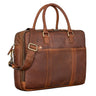 "Drake" Bolsa Executiva de Couro – Grande Pasta Vintage XL de Couro