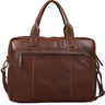 B-WARE "Leander" saco de ombro em pele