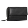 “Thea” Carteira Feminina Couro RFID Vintage Grande Porta Moedas