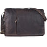 B-WARE "Maximus" XXL Saco de Ombro em Pele