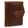 "Beckett" Porta-Cartões Couro RFID Masculino Mini Carteira Slim