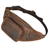 "Caspar" Bolsa de Couro Grande Vintage – Pochete Masculina para Homens