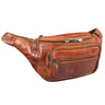 B-WARE Pack Fanny Pack Fanny Pack Saco de Viagem em Couro Suave