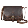 "Iris" Bolsa de Couro Feminina Pequena – Bolsa Vintage Tiracolo