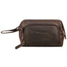 “Henry” Bolsa De Pulso Masculina De Couro Grande Bolsa De Viagem XXL