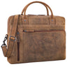 "Jared" Exclusiva Bolsa Couro Portátil 15,6 Polegadas