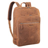 B-WARE "Malik" Business Rucksack Leder Groß