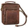 "Nelio" Elegante Bolsa a Tiracolo Homem Pele