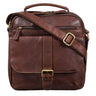 "Ricardo" Bolsa Masculina Vintage de Couro para Tablet 10.1 Polegadas