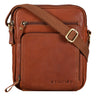 „Darius“ Bolsa Masculina De Couro - Três Compartimentos - Pequena