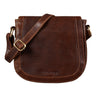 Mala de mão "Diana" Ladies Leather Brown