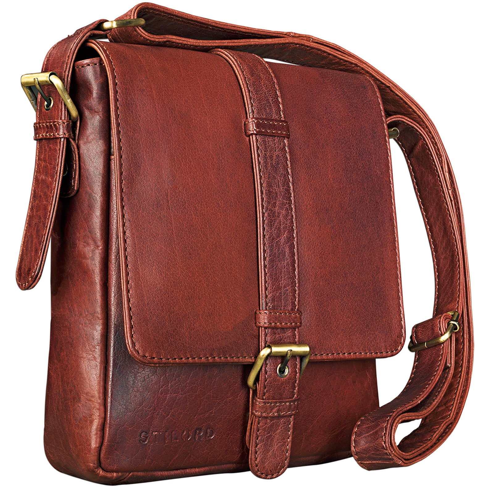 Leder Umhängetasche Männer Frauen Vintage