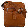 "Brent" Pequena Messenger Bag de Couro Crossbody para Homens