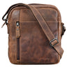 B-WARE "Quentin" pequenos homens de bolsas de couro