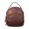 "Polina" Mochila Feminina Mini Couro XS Pequena City Backpack