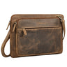 "Clarity" Bolsa Slim para Laptop 15 polegadas em Couro Pasta Masculina e Feminina