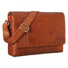"Davis" Bolsa Messenger de Couro – Bolsa para Laptop 13" Uni Bolsa