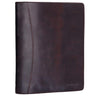 pasta de conferência "Vincent" A4 leather kara - castanho