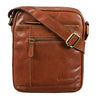 "Diego" Bolsa Vintage Masculina de Couro Pequena para 9.7 Polegadas