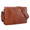 B-WARE "Till" saco de ombro de couro de 13 polegadas