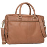 B-WARE "Aaron" saco de ombro de couro de 15,6 polegadas