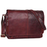 "Alex" Bolsa Vintage de Couro – Pasta Executiva Masculina e Feminina