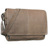 B-WARE "Alex" Vintage Leather Bag Homens Mulheres