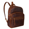 "Alba" Mochila Pequena Feminina de Couro – Vintage Daypack para Cidade