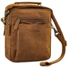 "Nelio" Elegante Bolsa a Tiracolo Homem Pele