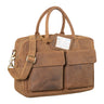 "Carlo" Bolsa para portátil de couro masculino