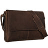 B-WARE "Oskar" Bolsa de Couro para Mensageiros