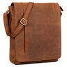 "Paul" Bolsa Masculina de Couro – Bolsa Tiracolo Vertical Vintage