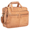 B-WARE "Explorer" Teacher Bag Homens de Couro Mulheres