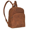 "Linnea" Mochila Feminina Pequena de Couro – Mochila Vintage Elegante