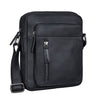 "Dain" Bolsa de couro de ombro para homem