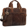 Saco de Couro "Andrew" Vintage Business Leather