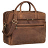 "Dawson" Pasta de Couro com Compartimento para Laptop 15,6"
